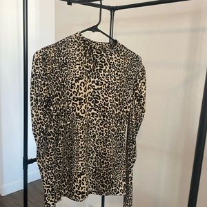 Animal print top